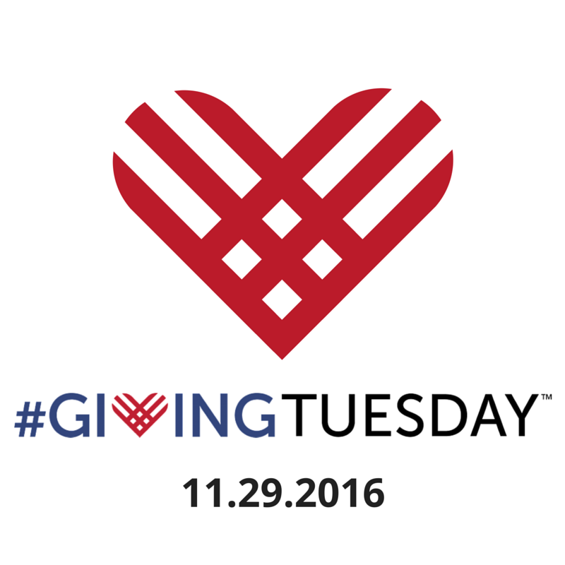 Giving Tuesday is November 29, 2016.
