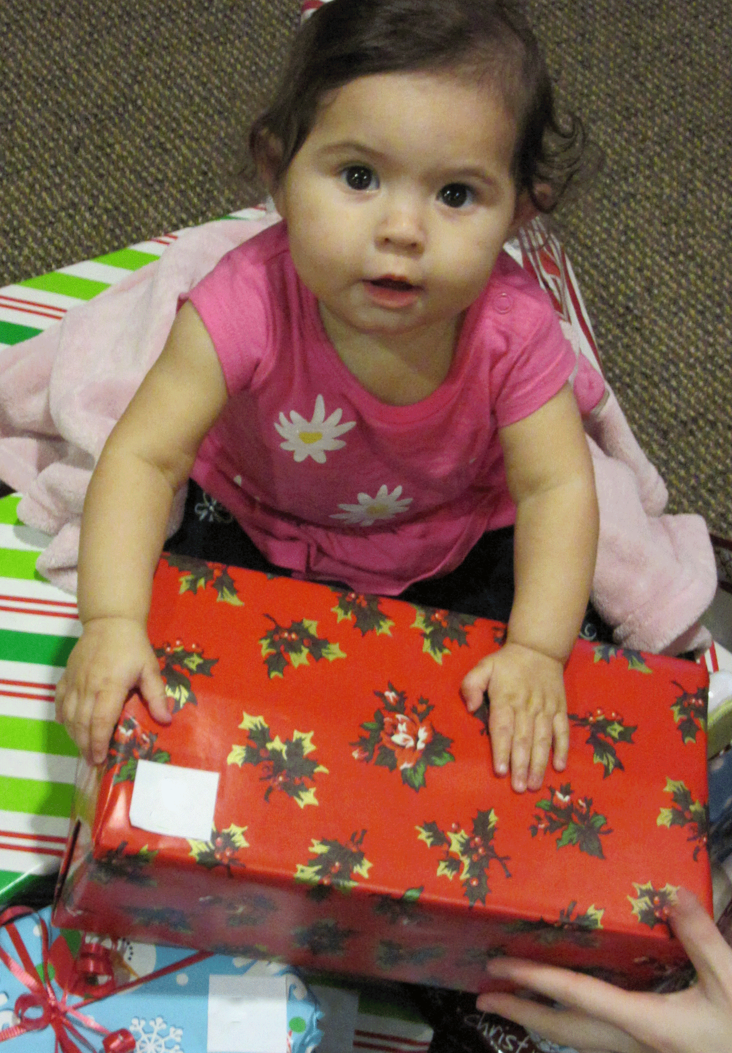 Home for Christmas baby